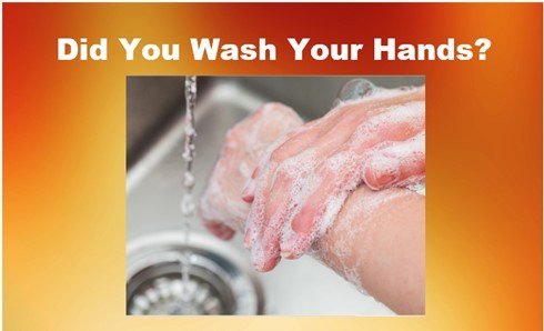 Did You Wash Your Hands?